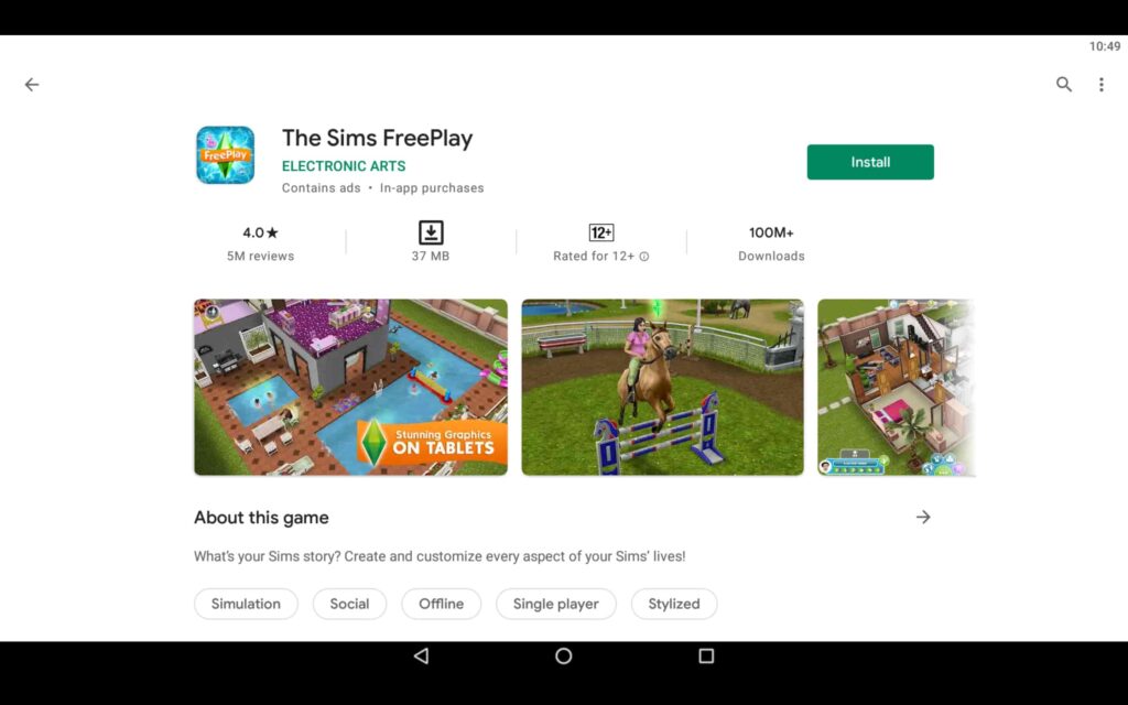 sims freeplay download for mac